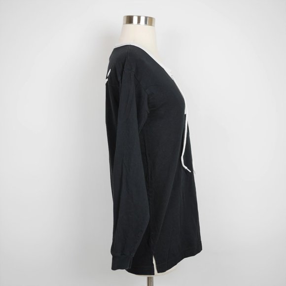 VS PINK Black dog logo long sleeve T-shirt loose - Picture 6 of 9